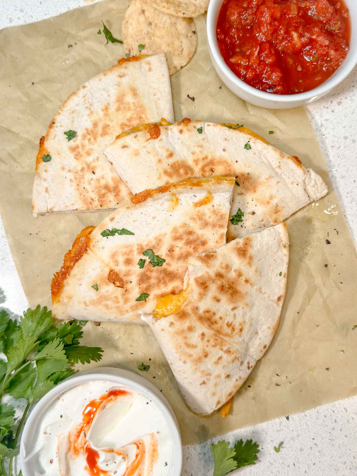 Easy Cheese Quesadilla Recipe