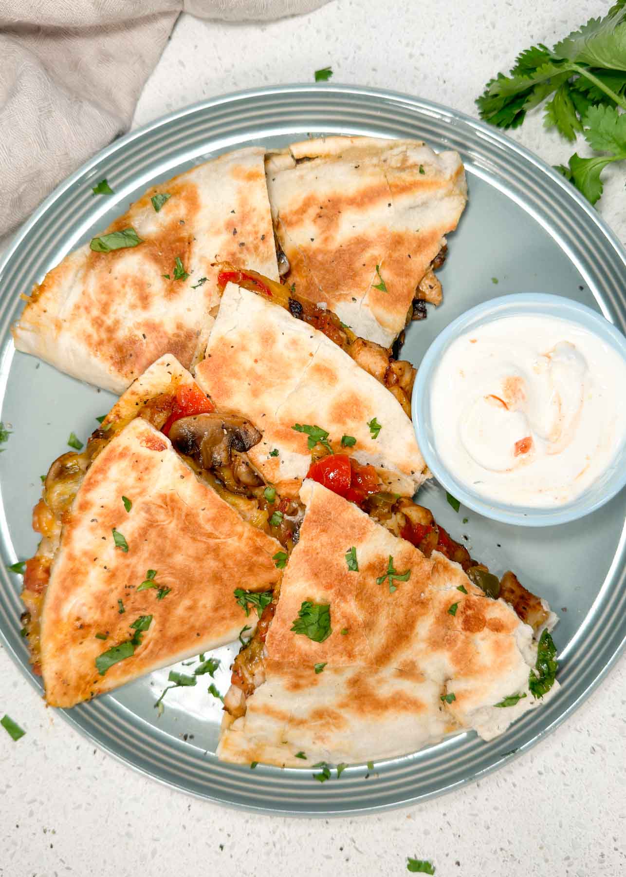 Chicken Fajita Quesadilla