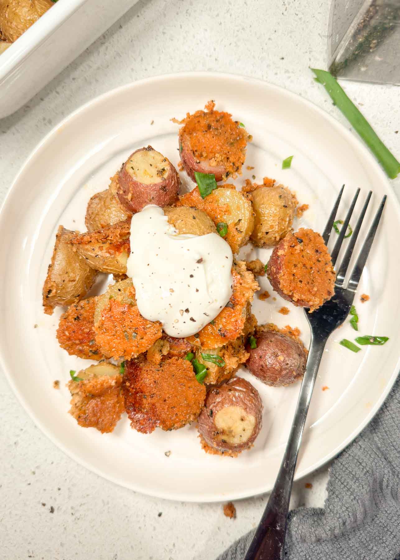 Parmesan Crusted Potatoes