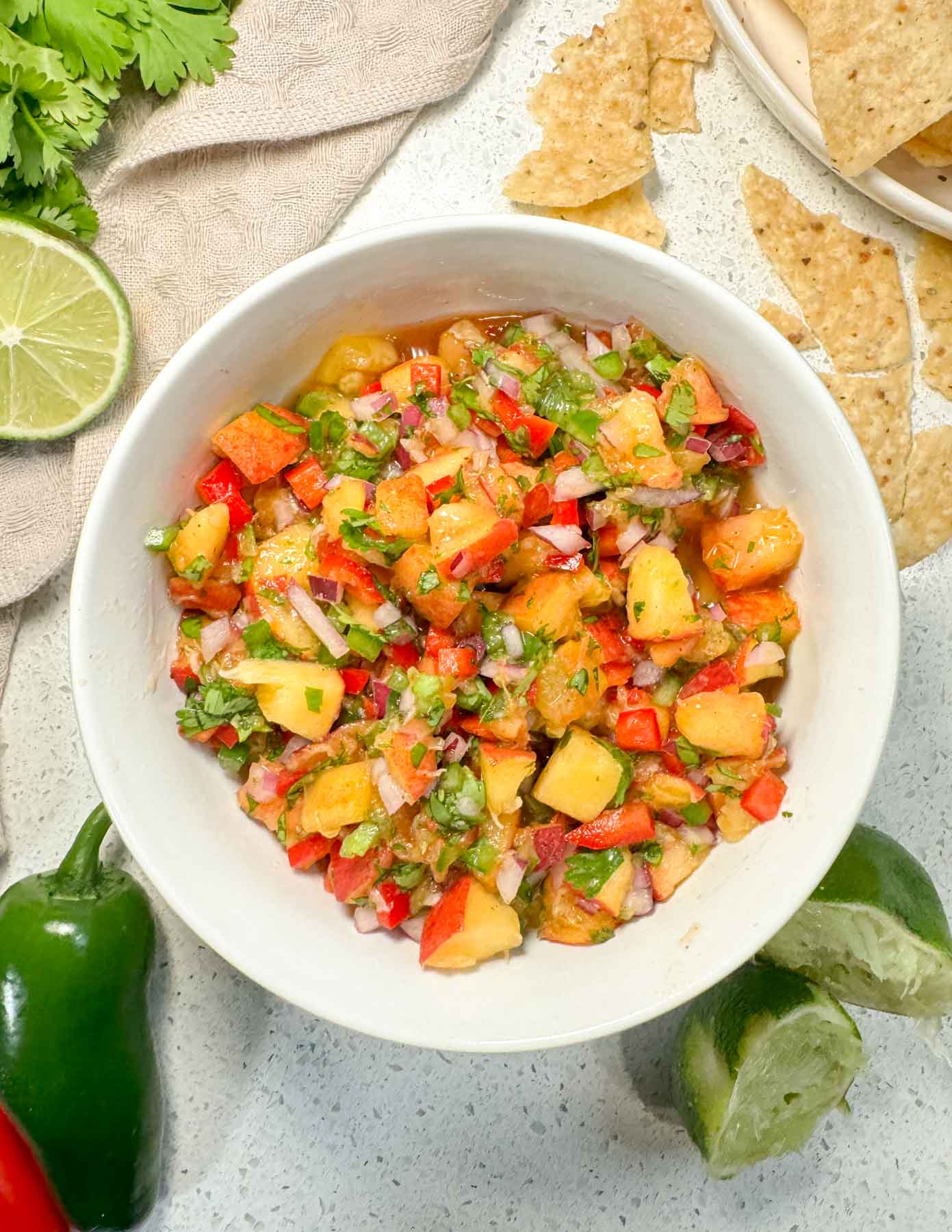 Fresh Peach Salsa Recipe