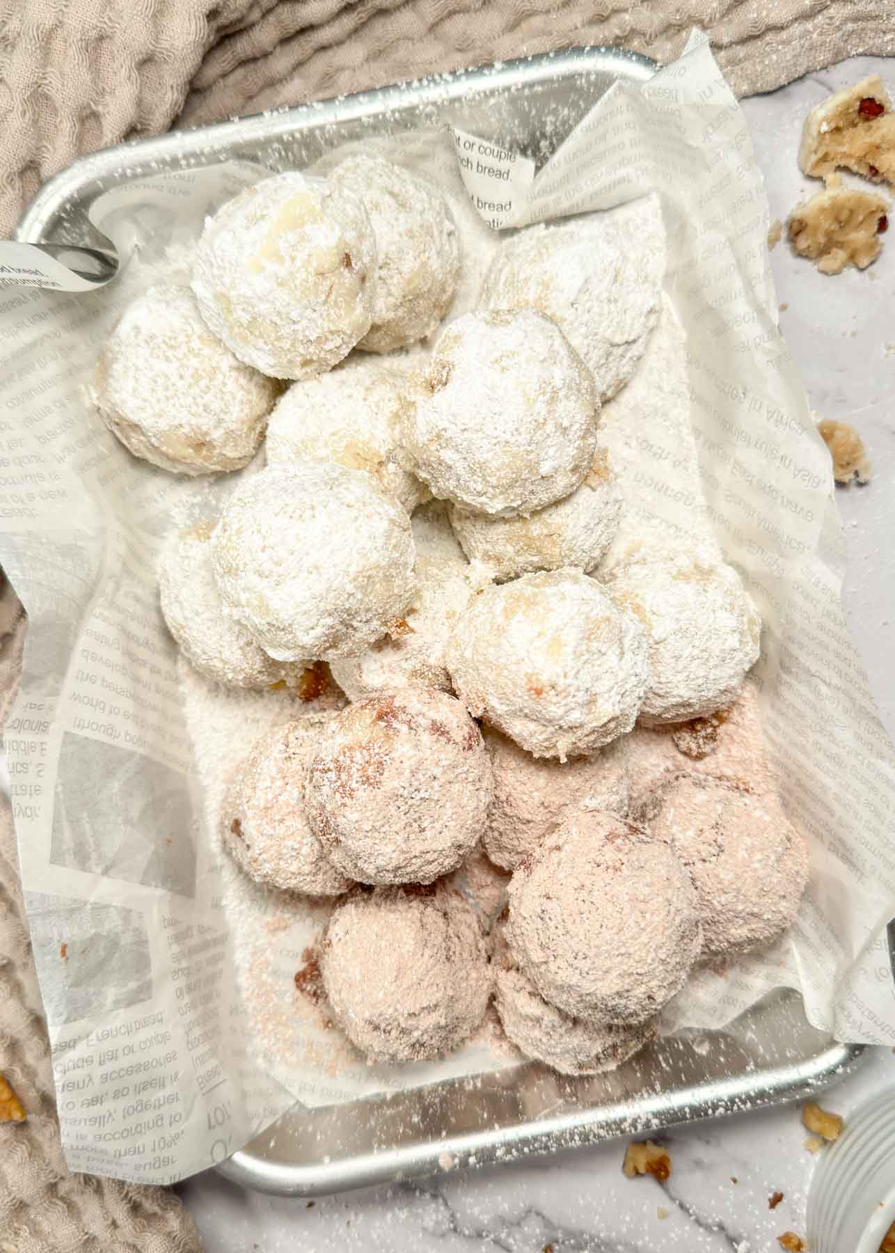 Pecan Snowball Cookies