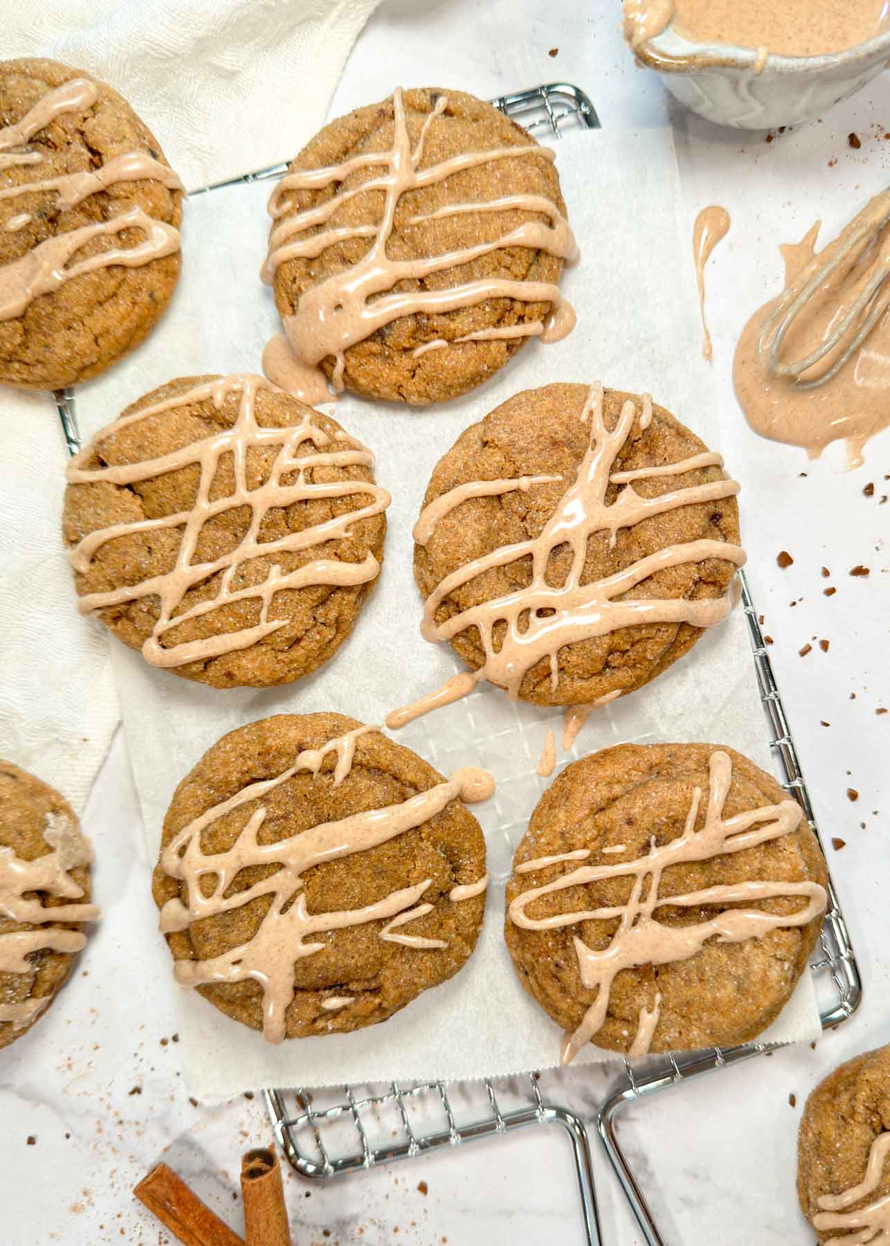 Gingerbread Latte Cookies
