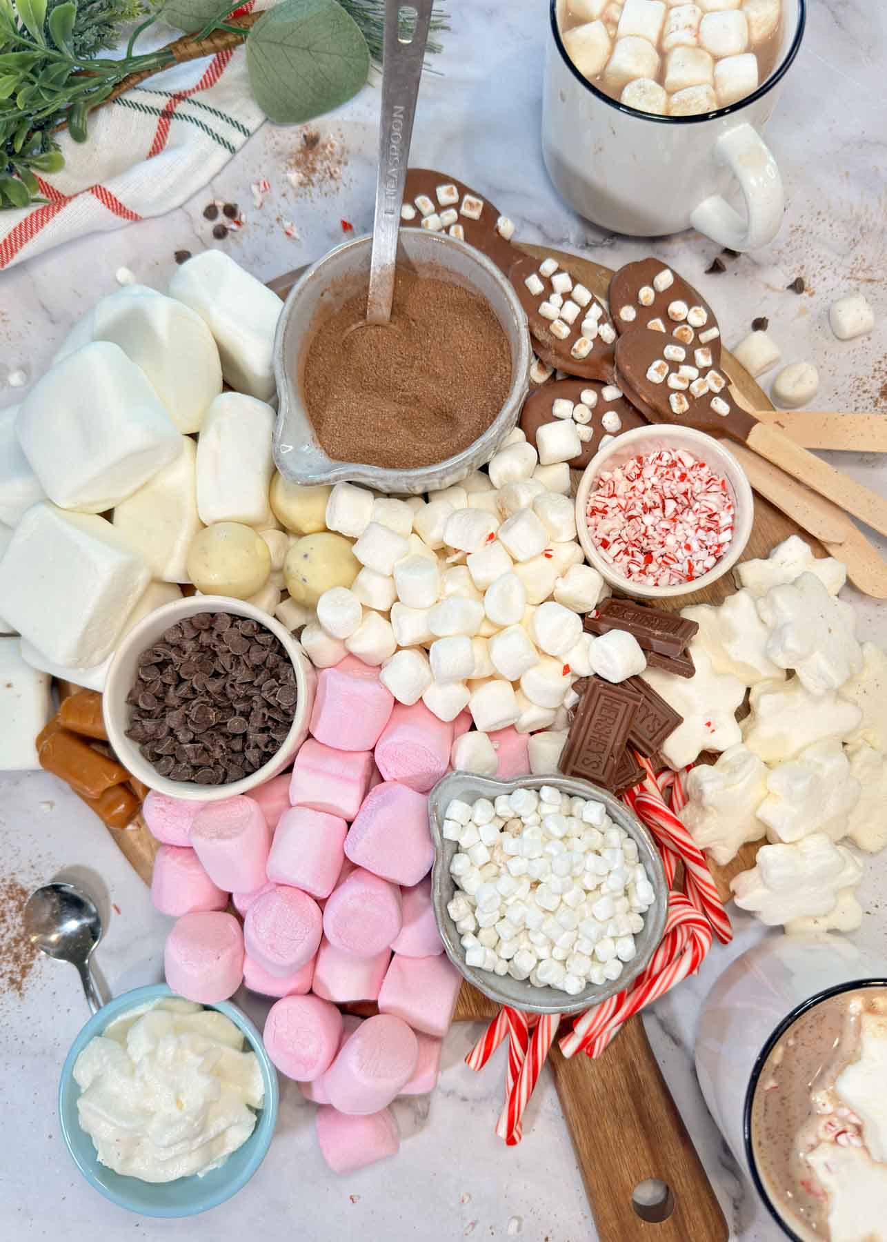 Hot Chocolate Charcuterie Board