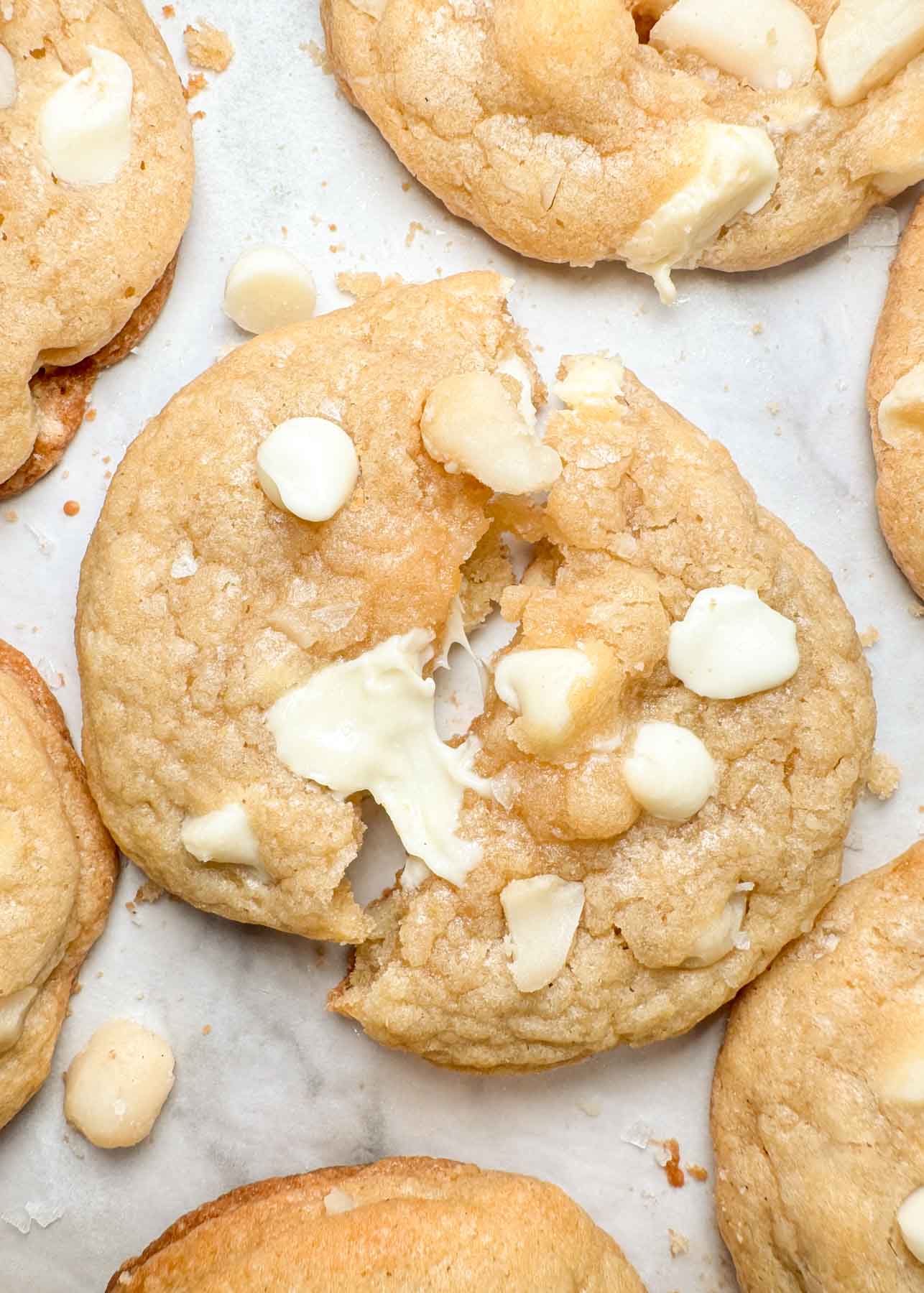 White Chocolate Macadamia Nut Cookies