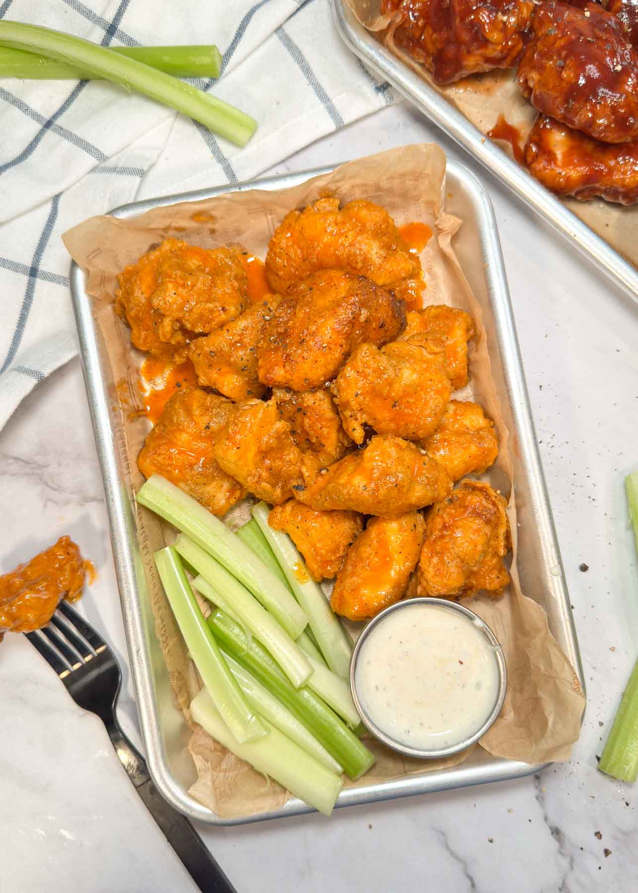 Crispy Boneless Buffalo Wings