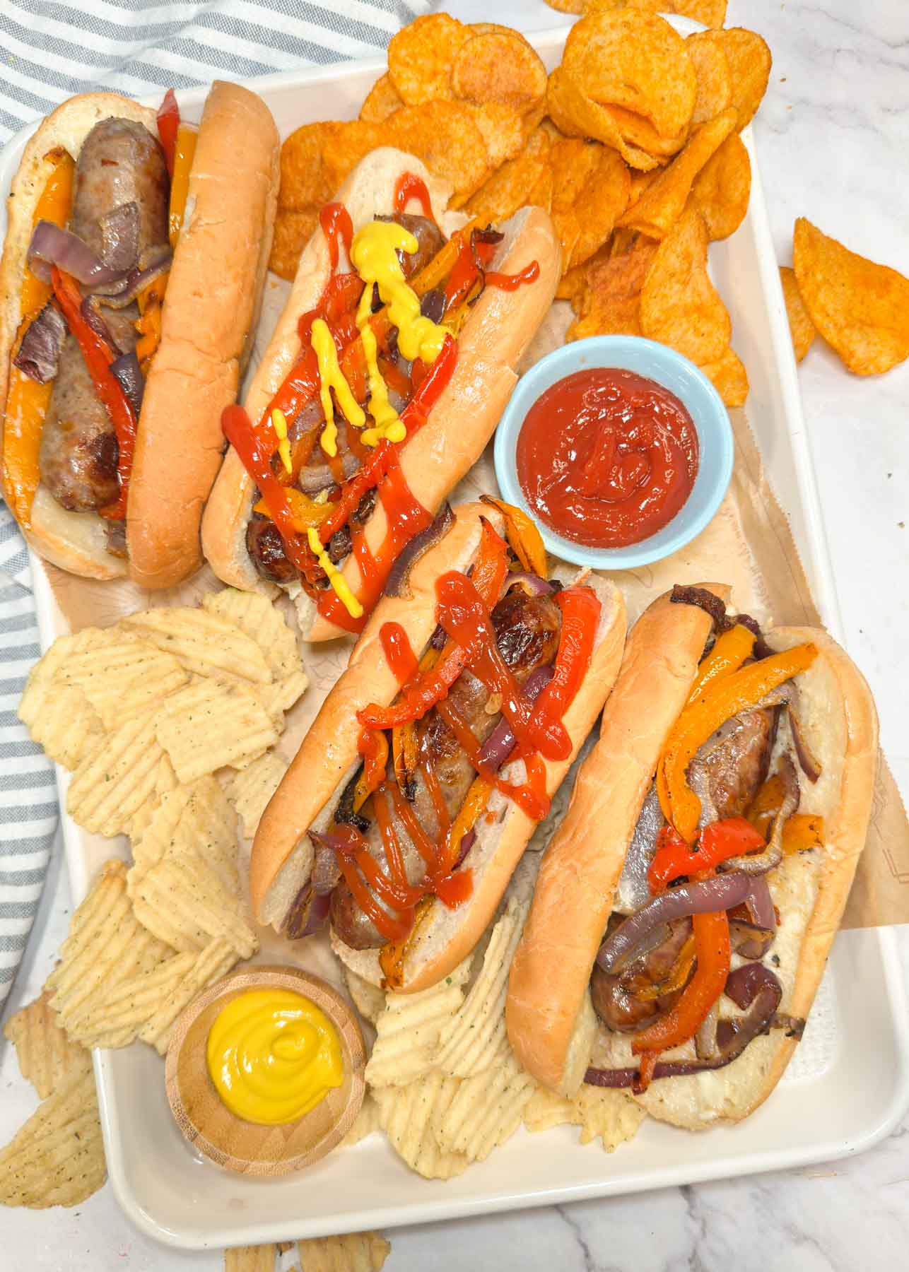 Easy Air Fryer Brats