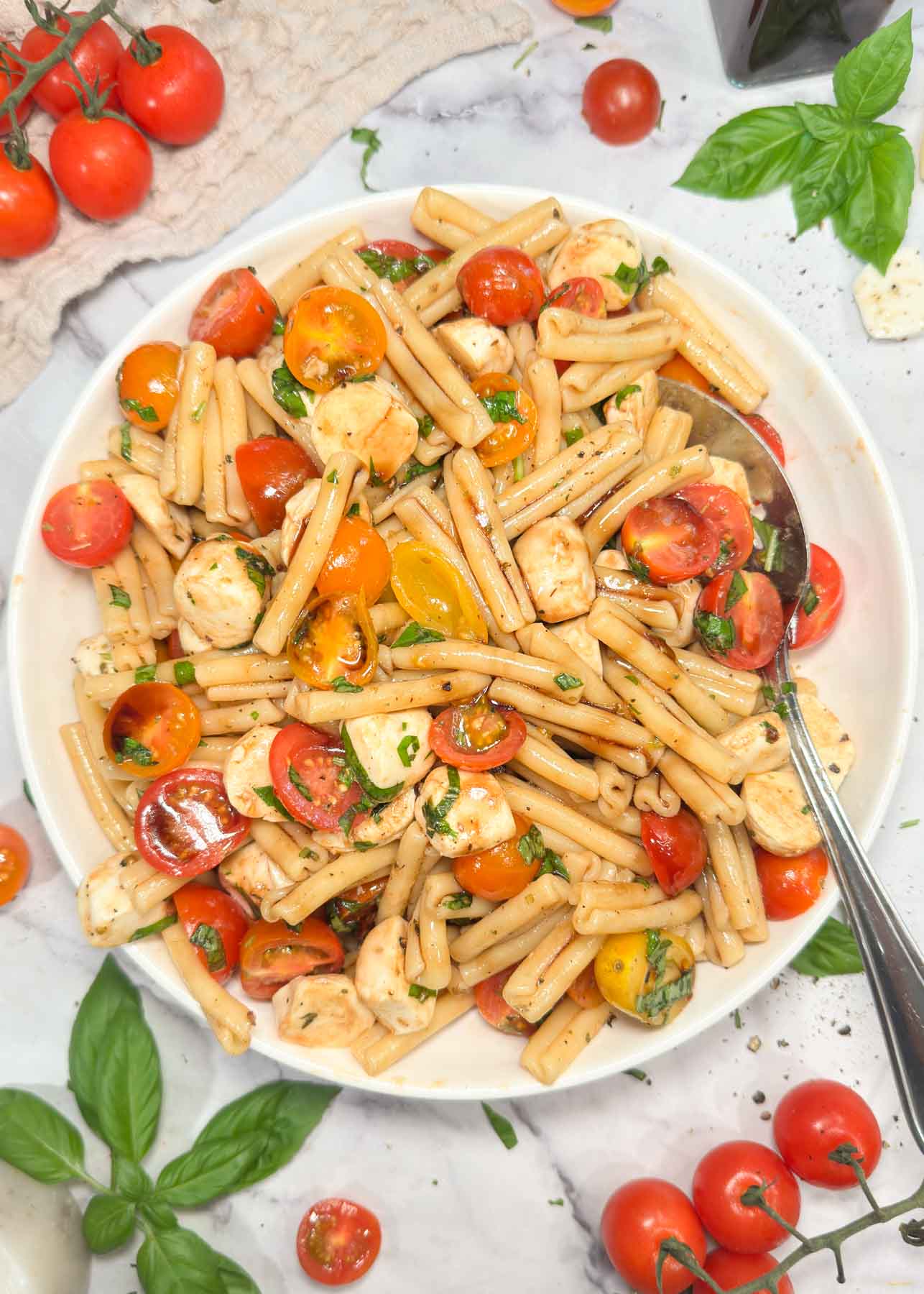 Caprese Pasta Salad Recipe