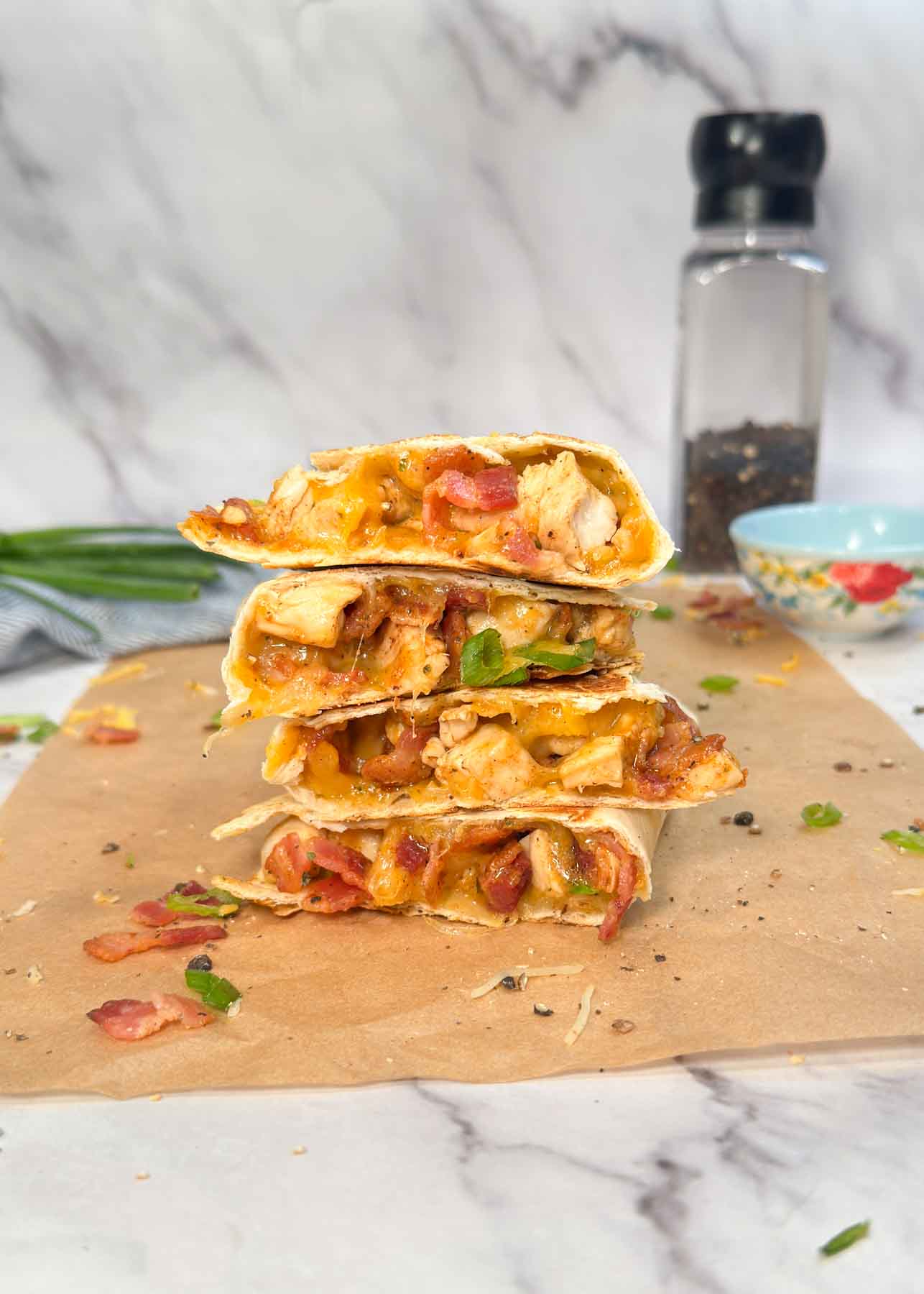 Chicken Bacon Ranch Quesadilla Recipe