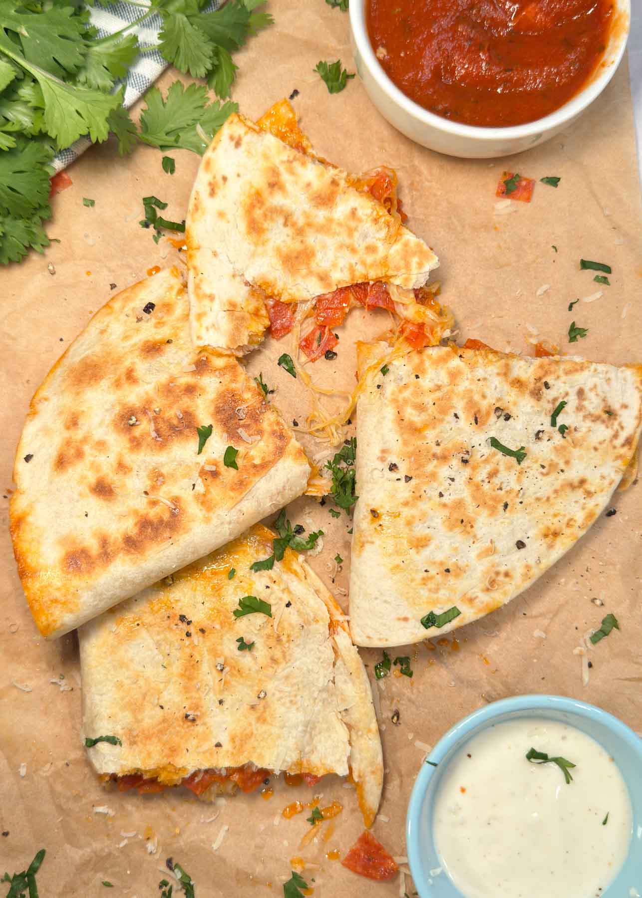 Pizza Quesadilla Recipe