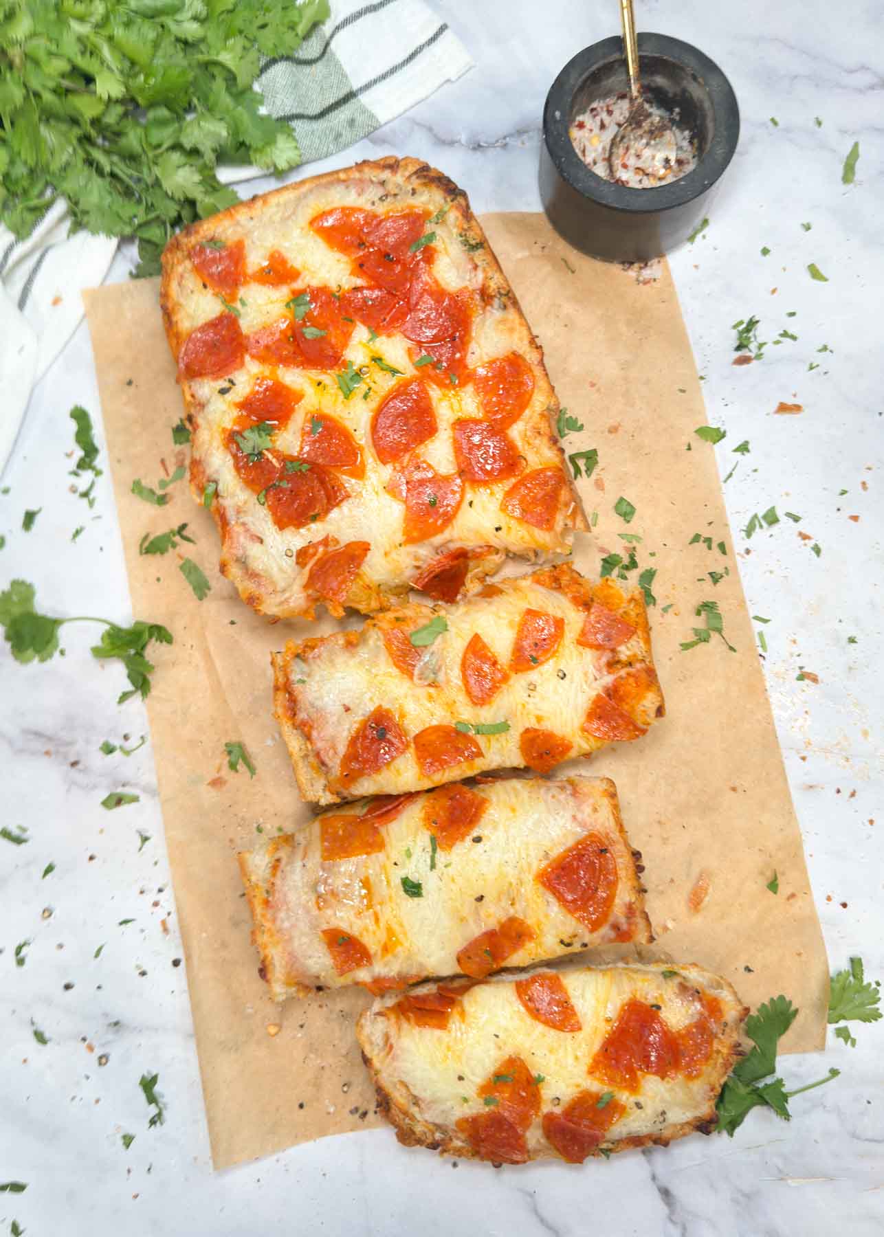 Homemade French Bread Pizza Recipe