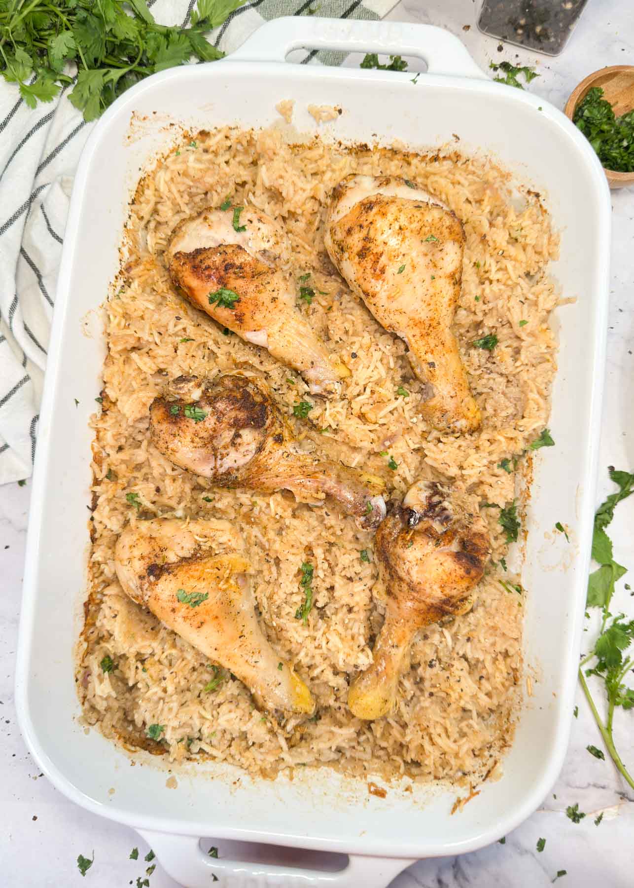 Easy Baked Chicken and Rice Recipe