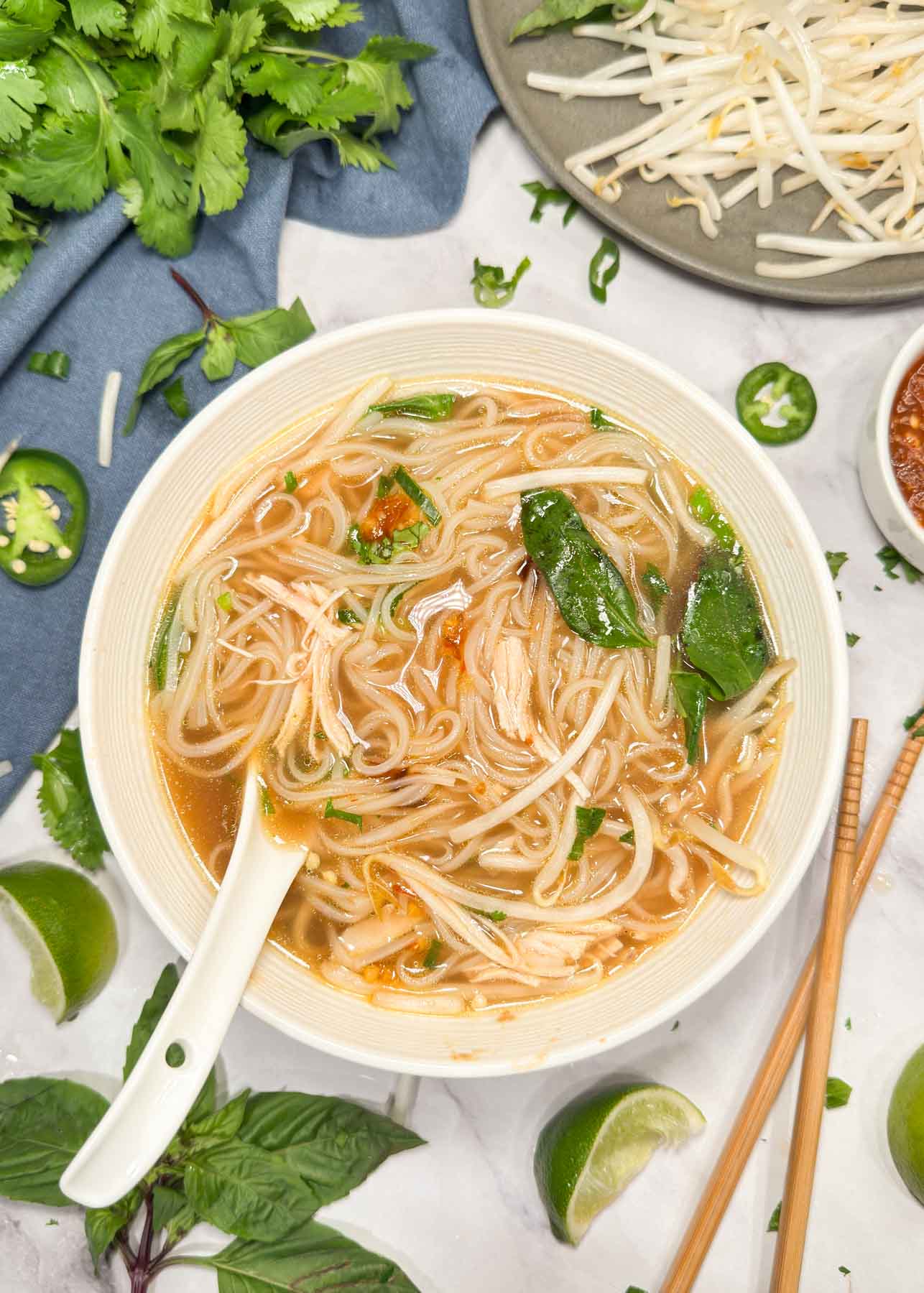 Easy Chicken Pho Soup Recipe