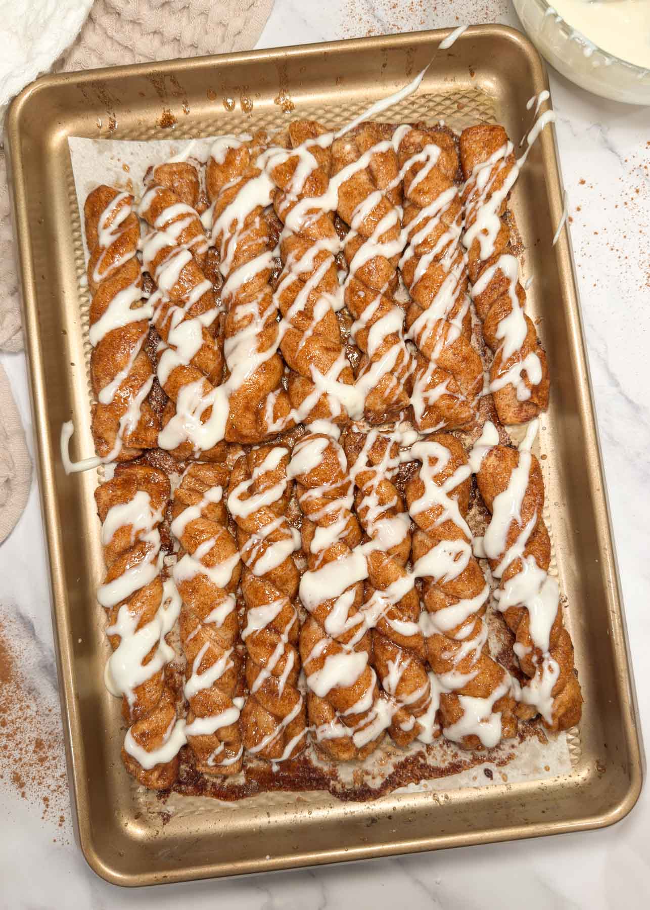 Easy Cinnamon Roll Twists