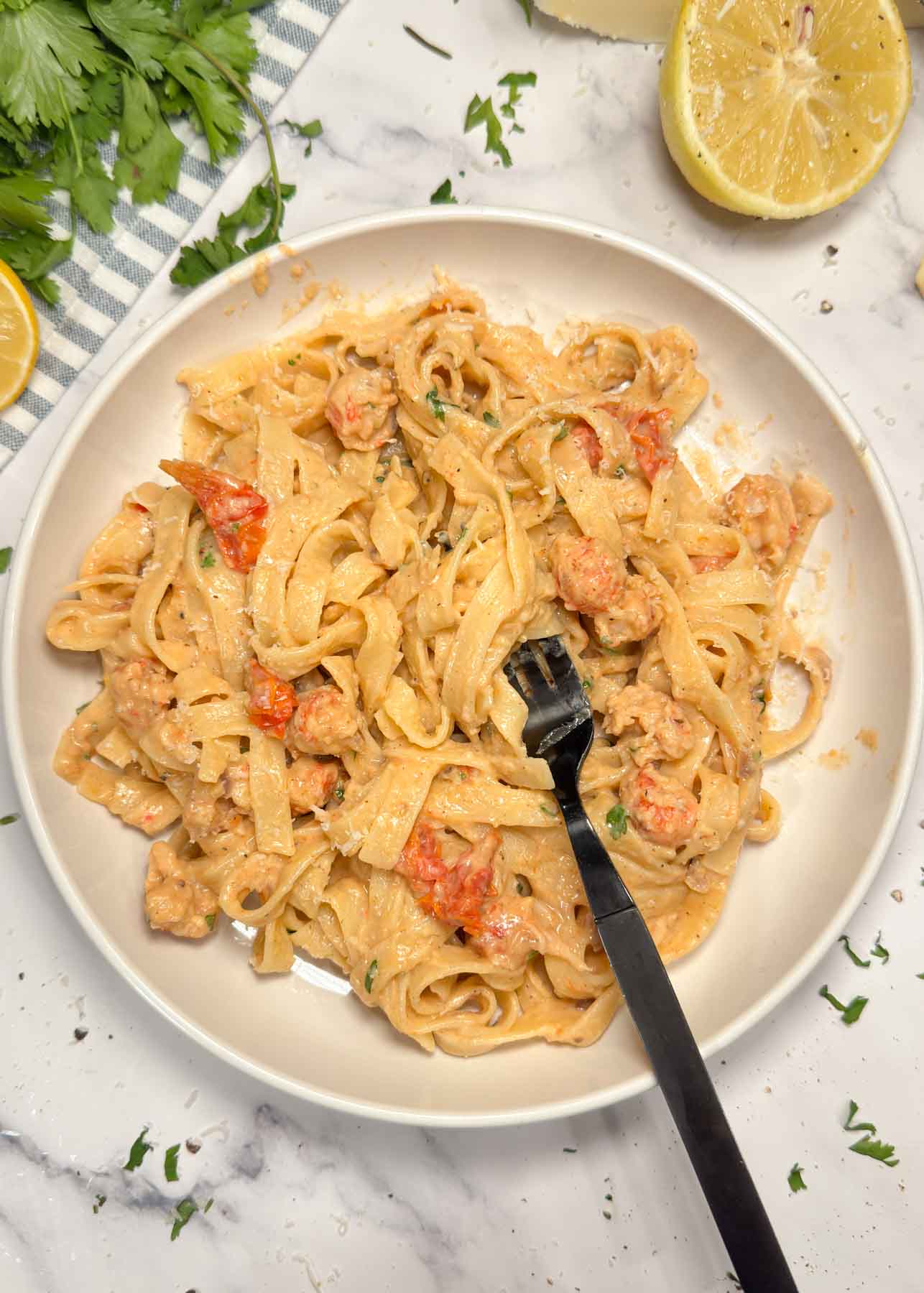 Creamy Lobster Pasta Recipe