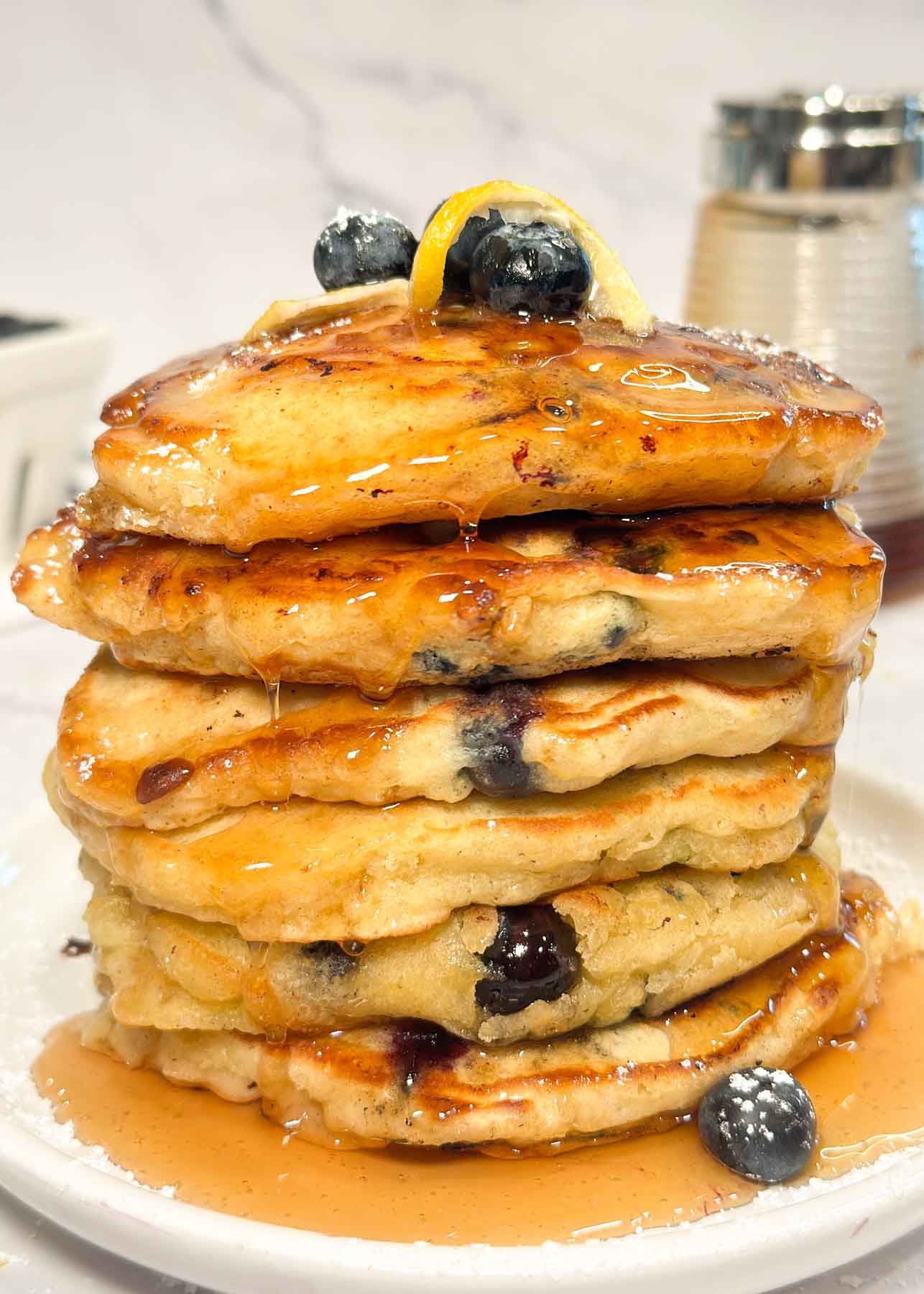 Lemon Blueberry Pancakes