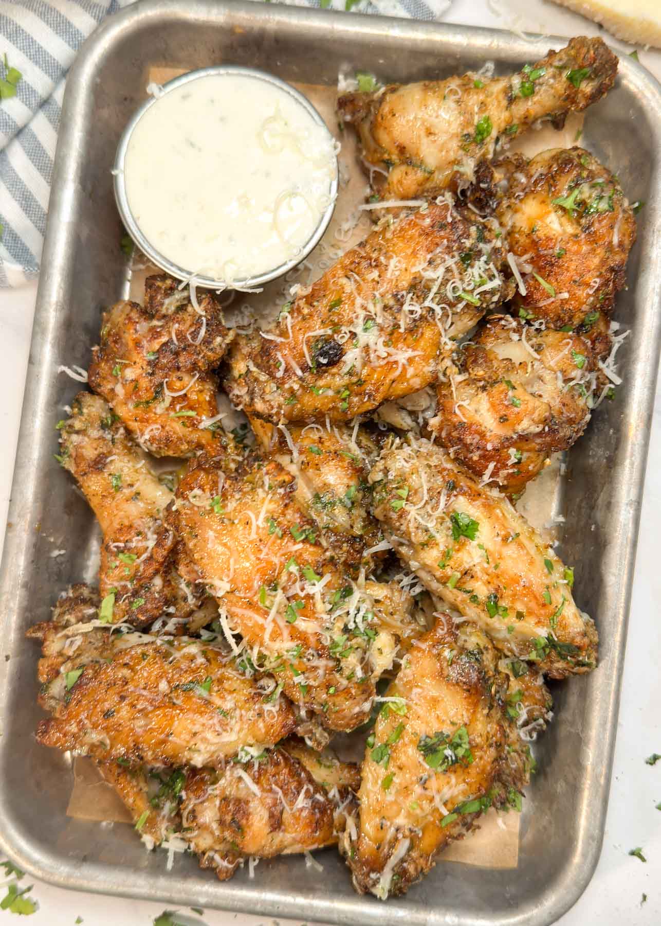 Wingstop Garlic Parmesan Wings