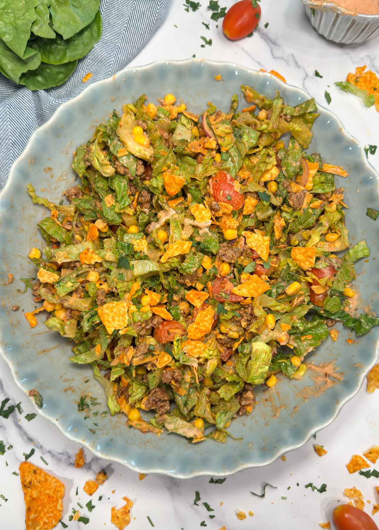 Easy Dorito Taco Salad