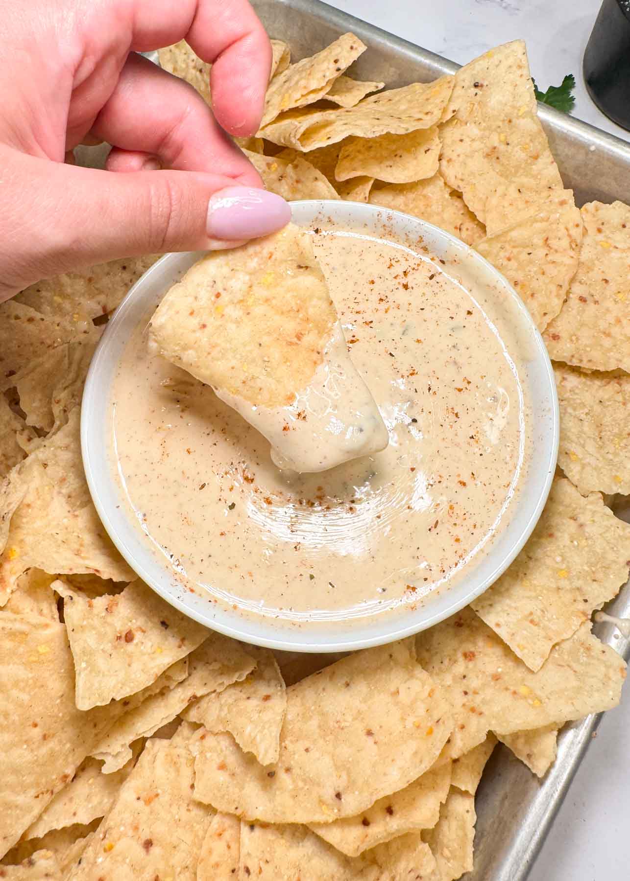 Easy Queso Dip Recipe (Mexican Cheese Dip)