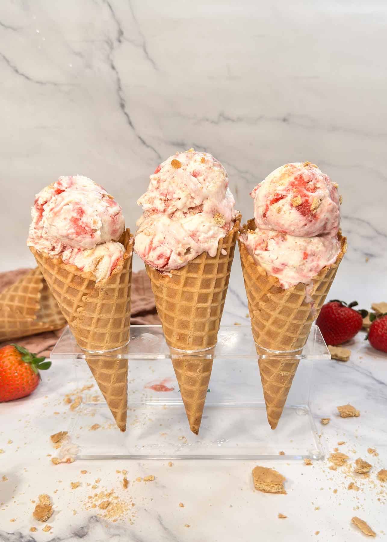 Strawberry Cheesecake Ice Cream