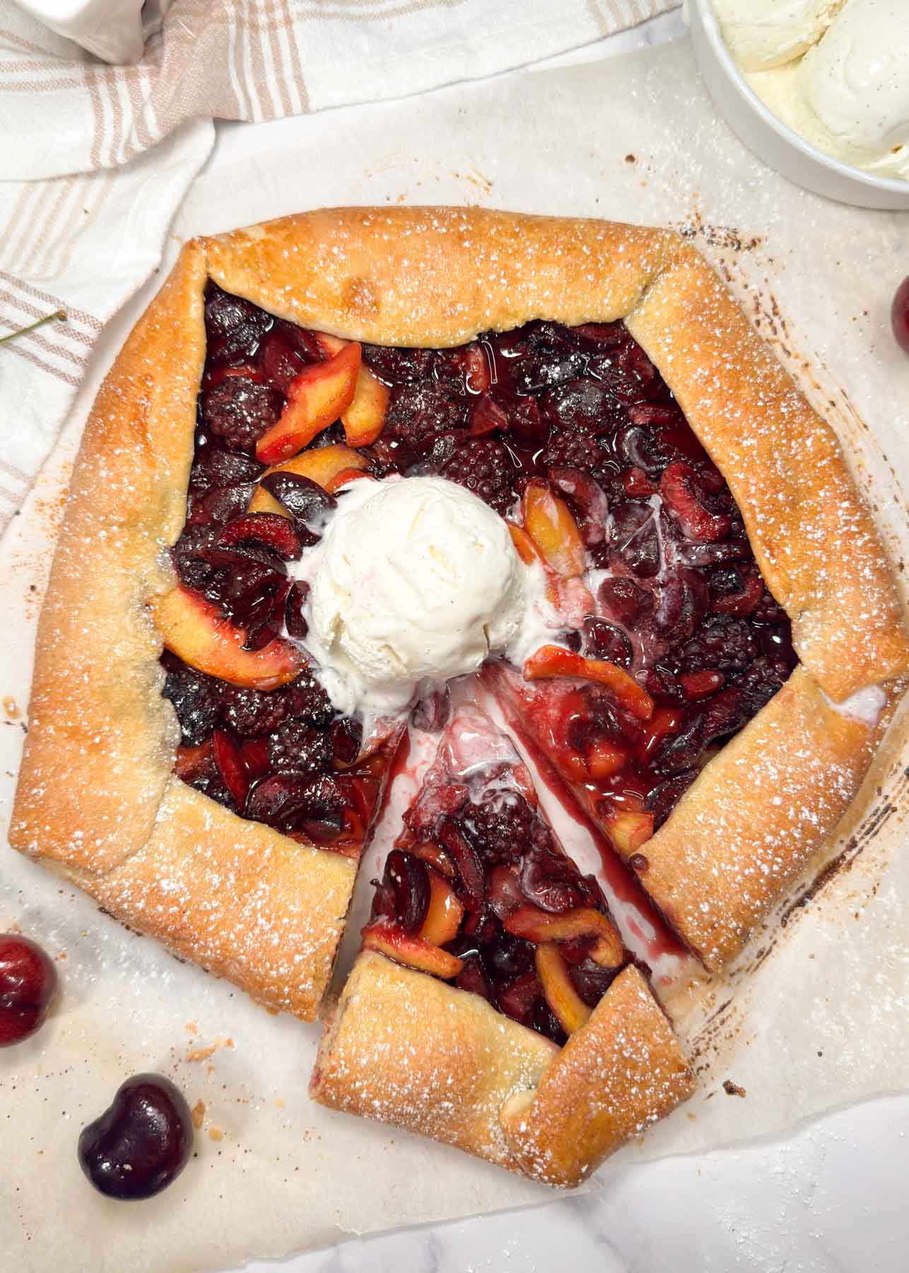Summer Fruit Galette Recipe