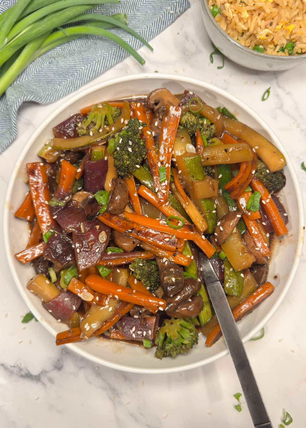 Easy Hibachi Vegetables Recipe