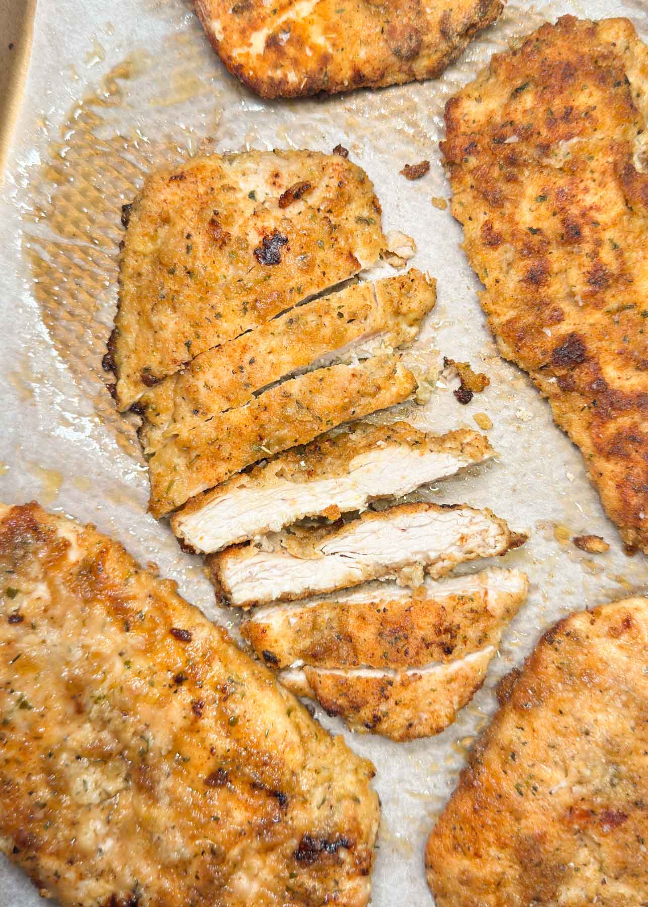 Easy Baked Chicken Cutlets